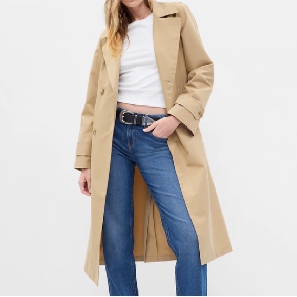 GAP Ikon Trench Coat - Picture 2 of 4